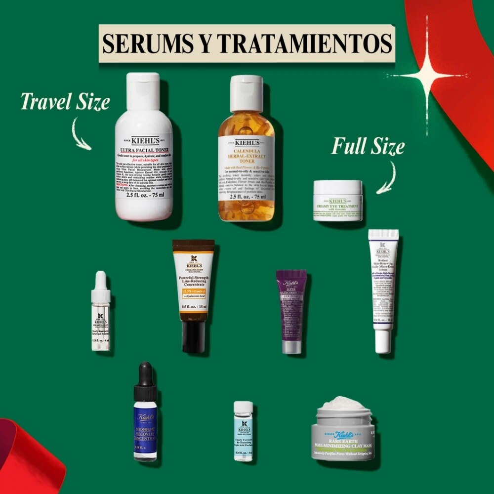 KIEHL'S ADVENT CALENDAR SET (SET PARA CUIDADO DE LA PIEL)